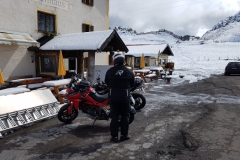 Auf dem Jaufenpass am Jaufenhaus
