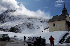 Auf dem Jaufenpass am Jaufenhaus